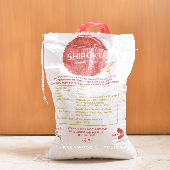 

Shiroku Japonica Rice / Beras Japonica - 5KG [PREMIUM QUALITY]