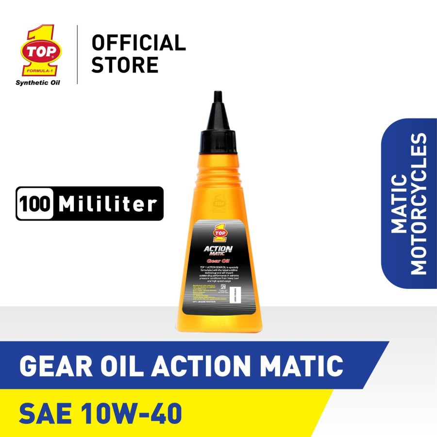 OLI GARDAN SCOOTER MATIC TOP1 TOP 1 100ML GIRBOX CVT TRANSMISI OIL