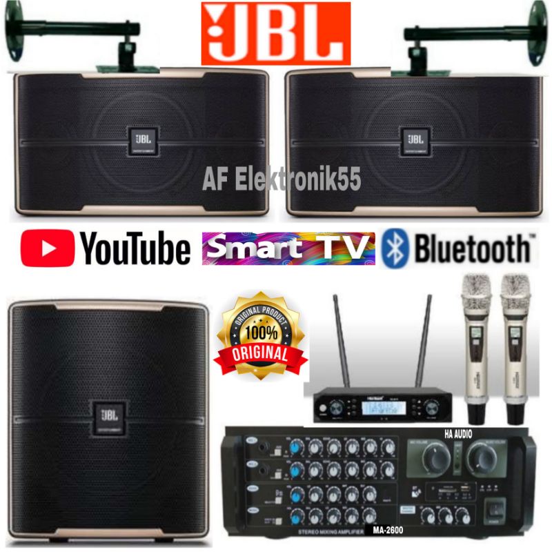 Paket Sound System Karaoke Set JBL Original