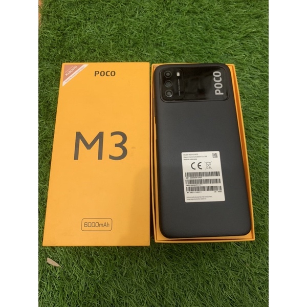 handphone / hp Xiaomi poco M3 ram 4 gb internal 64 gb garansi resmi indonesia