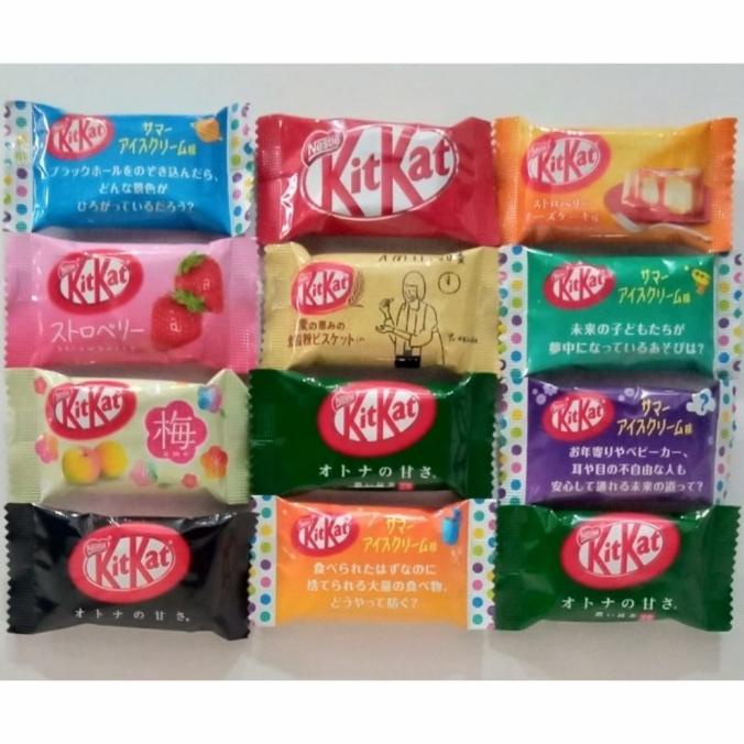 

PROMO KIT KAT JEPANG SATUAN / PIECES MURAH