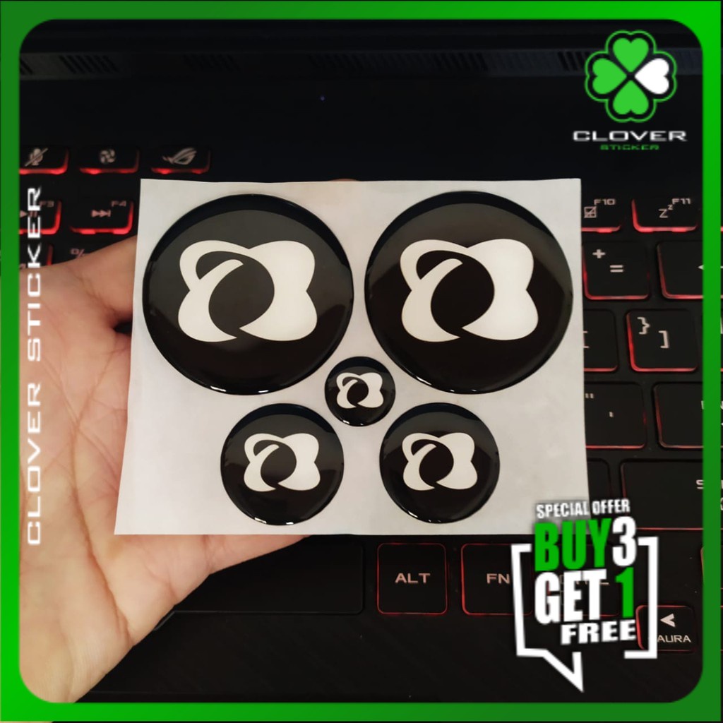 OCITO PUTIH STIKER EMBLEM BODY NMAX AEROX LEXI STIKER NMAX STIKER MOTOR NMAX 1 SET EMBLEM YAMAHA