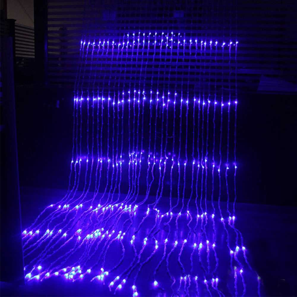 Kaslam Lampu Dekorasi Dinding Waterfall Light 3x3Meter 320 LED - 320L