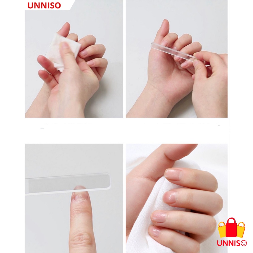 UNNISO - Nano Glass Nail Shiner Pengikir Kilap Kuku