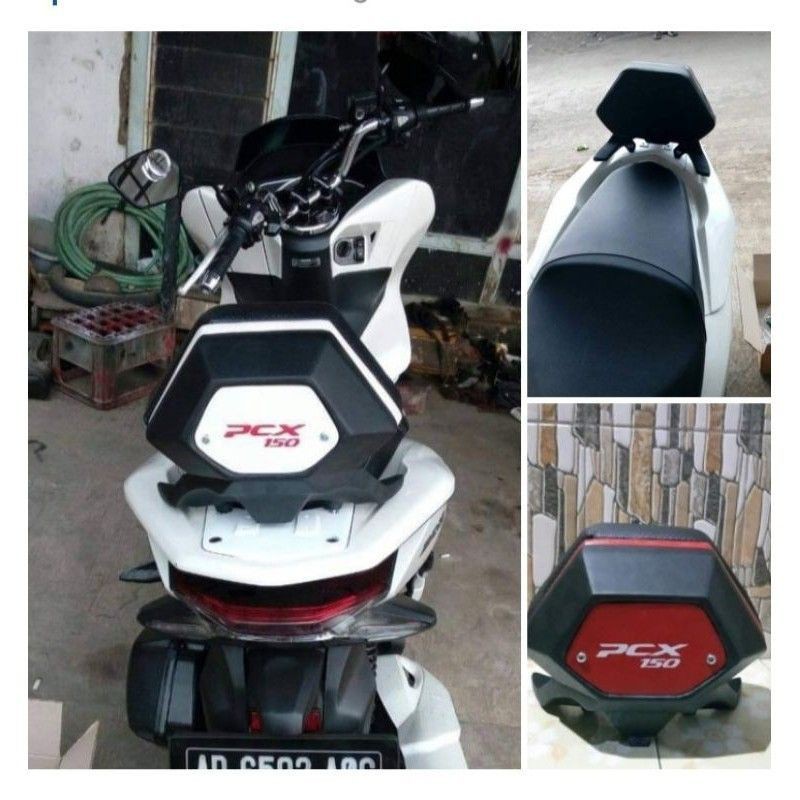 senderan pcx lokal 150 CC model batok, terbaru senderan pcx model batok terbaru