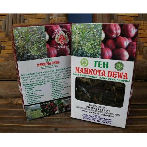

Teh Mahkota Dewa BPOM 130g - Obat Tradisional Tanpa Efek Samping