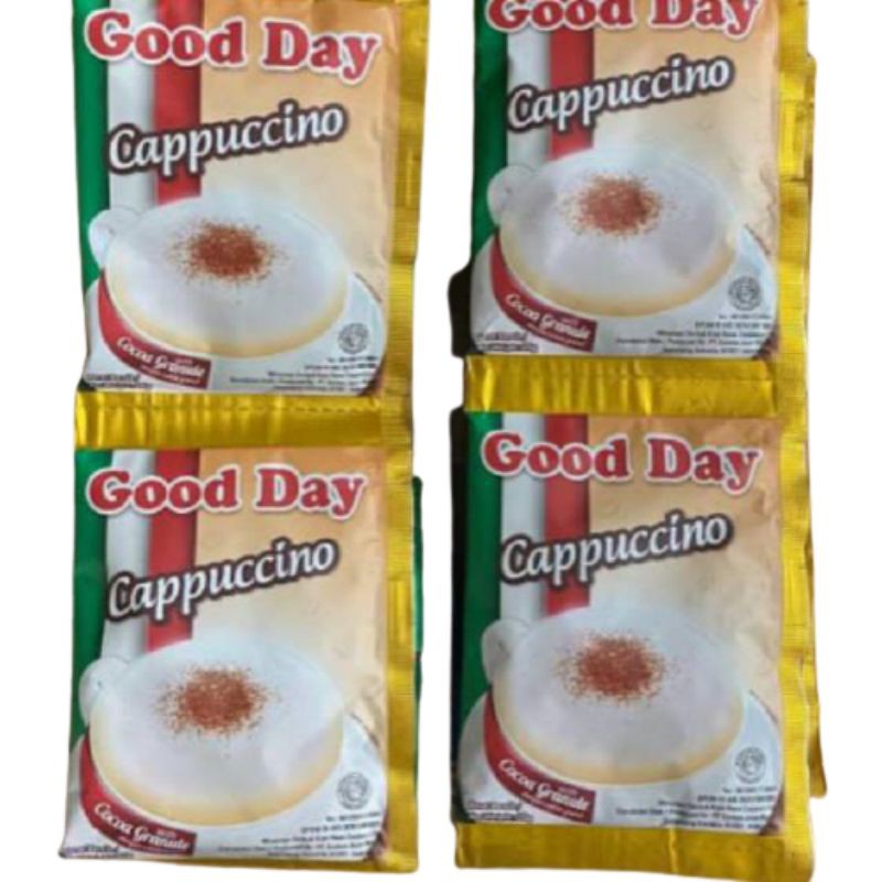 

Good Day Cappuccino Renteng (Isi 10sachet @25gr) Goodday