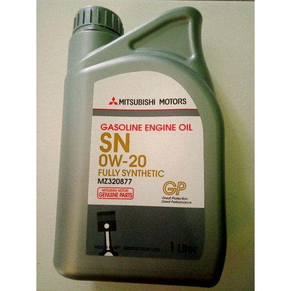 Oli Mitsubishi SAE 0W-20