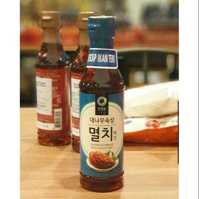 

Myeolchi Kecap ikan teri Korea 500gr Chung Jung One (Daesang)
