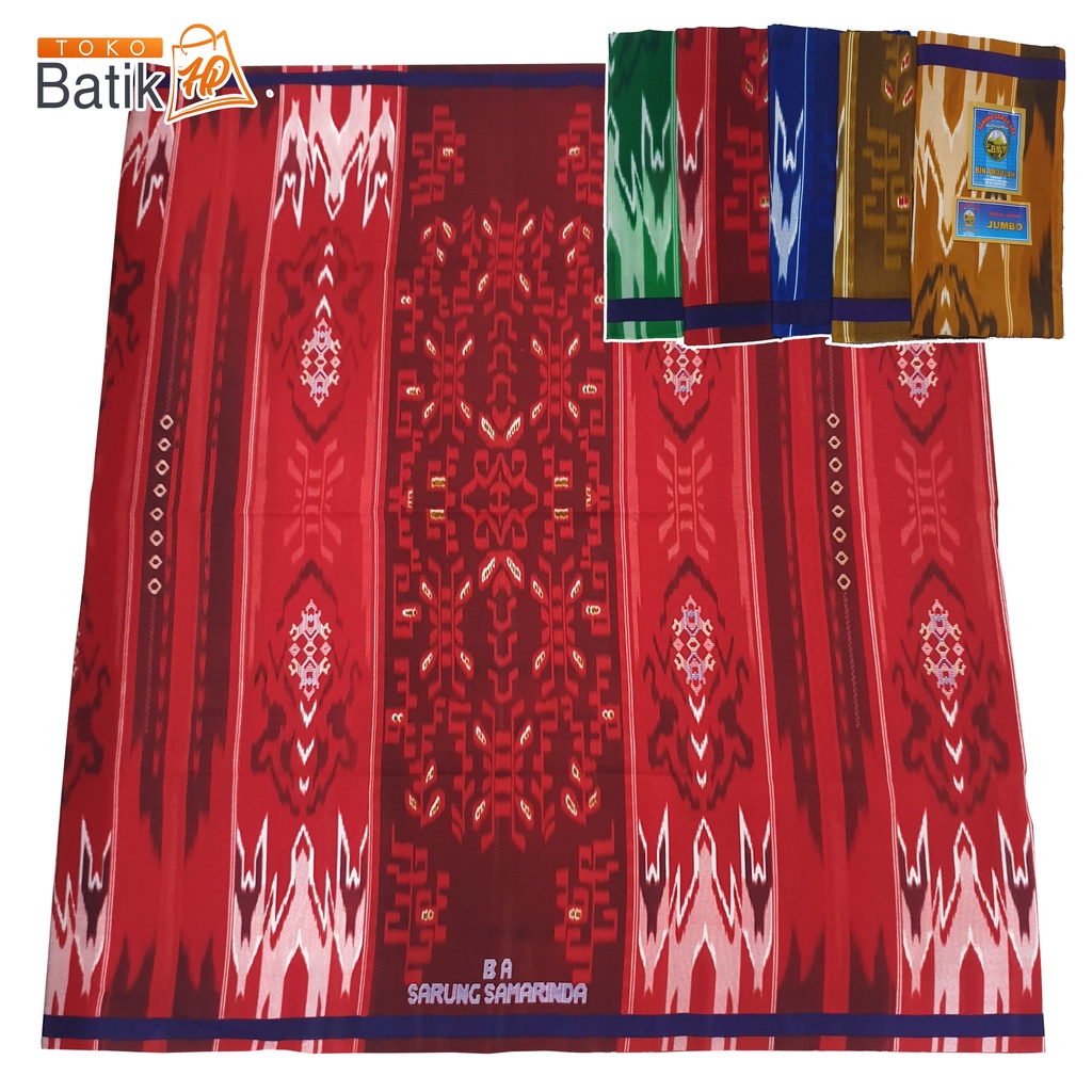Sarung Samarinda BIN ABDULLAH/ sarung samarinda / Sarung Pria Murah / Sarung Dewasa Murah