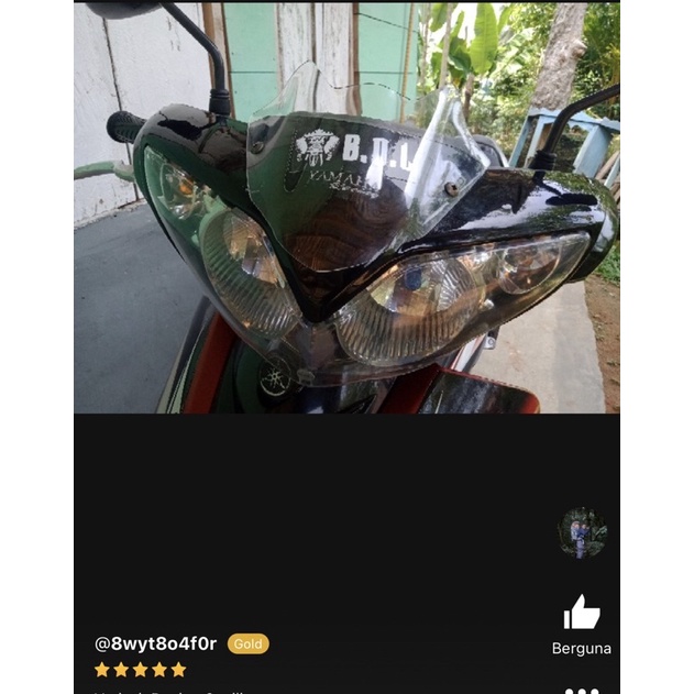 VISOR YAMAHA JUPITER MX KING 150