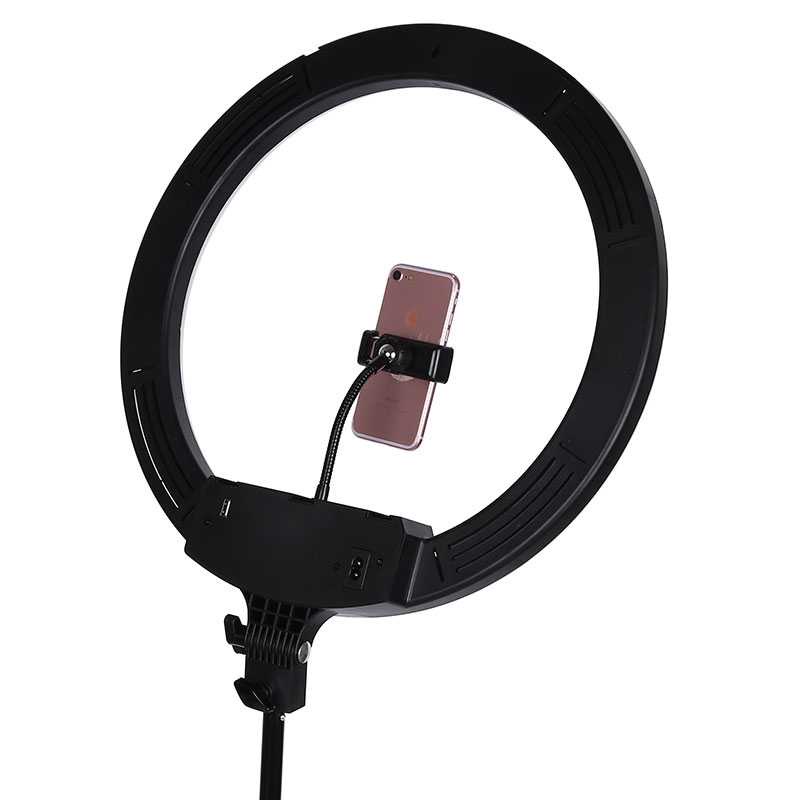 (BISA COD) RVOSTR STUDIO Lampu Halo Ring Light LED Kamera DSLR Smartphone -LF-480C