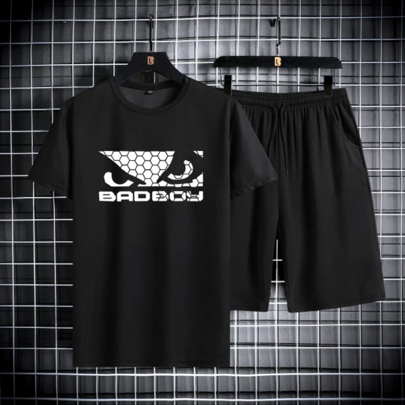 Kaos Katun Bermotif BadBoy