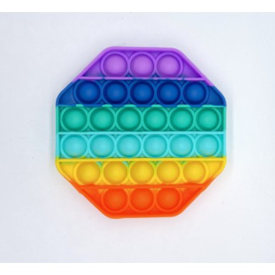 Mainan Fidget Pop Its Toy Mainan Anak Penghilang Stress Relief It Tiktok Push-Octagon