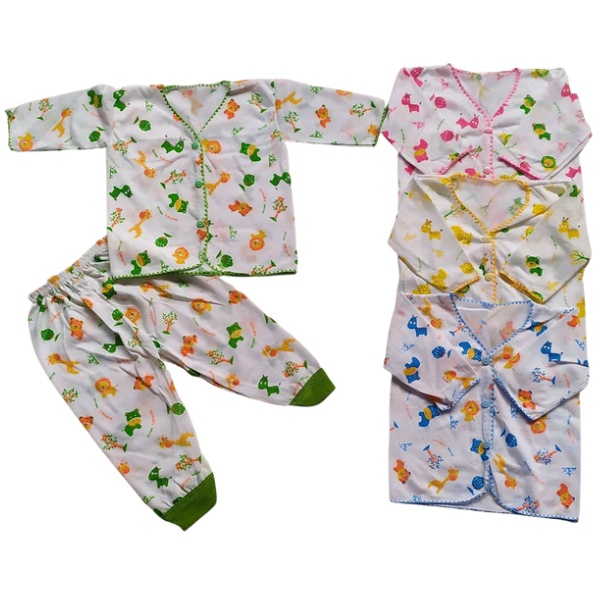 PROMO Setelan baju bayi 0 - 6 bulan / set pakaian bayi / piyama bayi / set pakian tidur bayi / setelan tidur bayi / baju tidur / Baju Bayi Lengan Panjang Dan Celana Panjang / Baju bayi lengan panjang motif / Celana Panjang bayi MOTIF / SETELAN MURAH