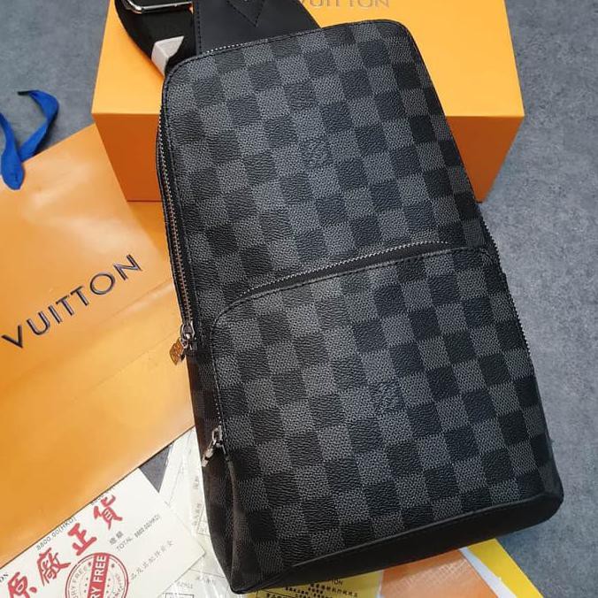 ✅ JAMINAN MURAH TAS SELEMPANG PRIA✅ WAIST BAG LV MIRROR QUALITY/LV089 MURAH