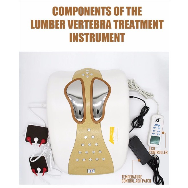 Lumbar Vertebra Therapeutic Chuanmu Alat Terapi Punggung Kaki Listrik