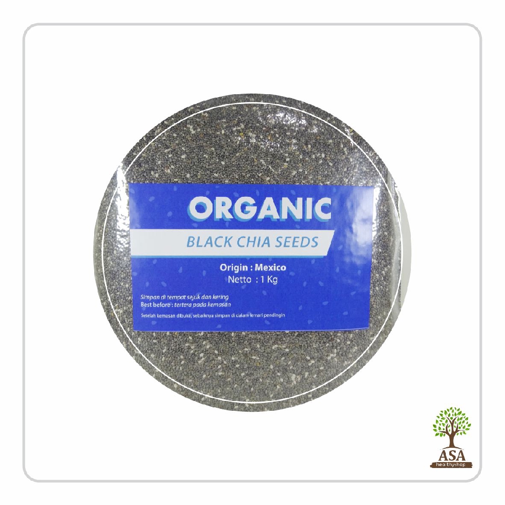 

LAKU Organic Chia Seed Mexico 1 Kg Premium USDA