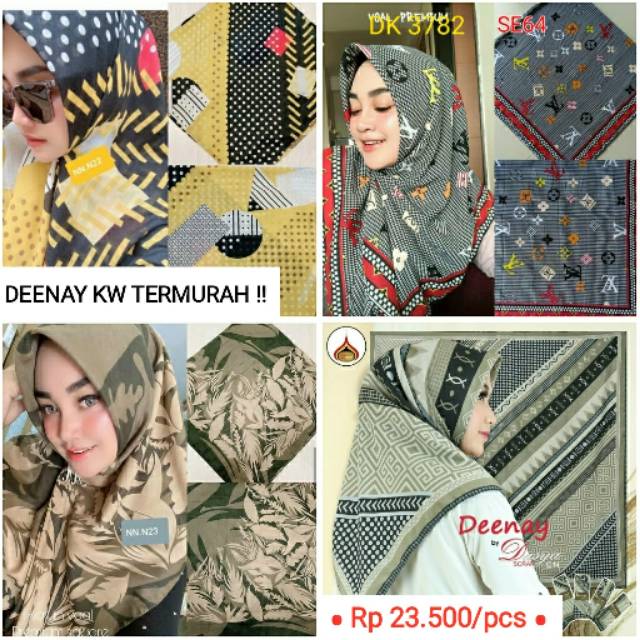 Termurah DEENAY KW / Voal Motif DEEKA Denay KW