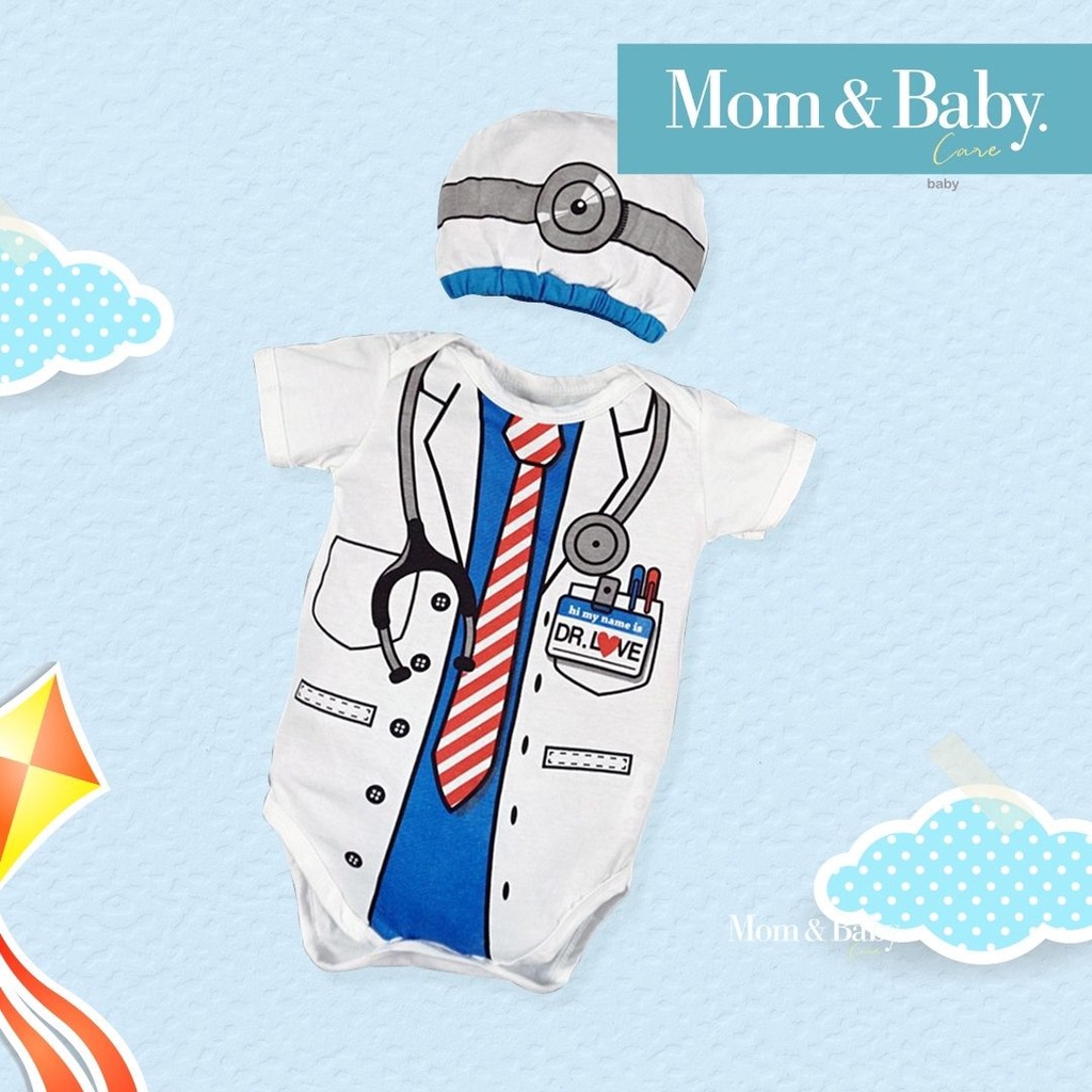 Baju Bayi Jumper Bayi Baju Anak Karakter Dokter lucu n