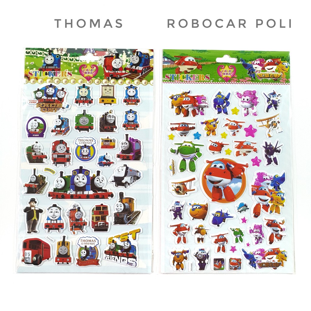 Sticker Timbul 15x22cm (ada 9motif boy &amp; girl)