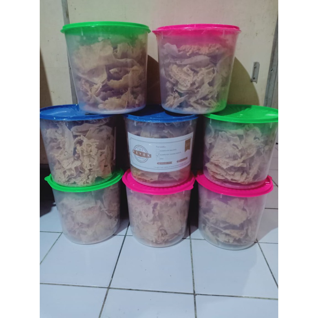 

PEYEK KACANG UDANG REBON HOMEMADE TOPLES 500gram JANDS STORE