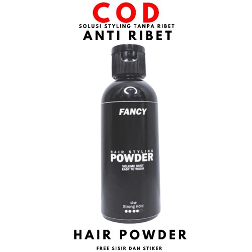 hair powder hair dust pomade bedak fancy  hair styling hairnerds powderbest   sevich hair powder pom