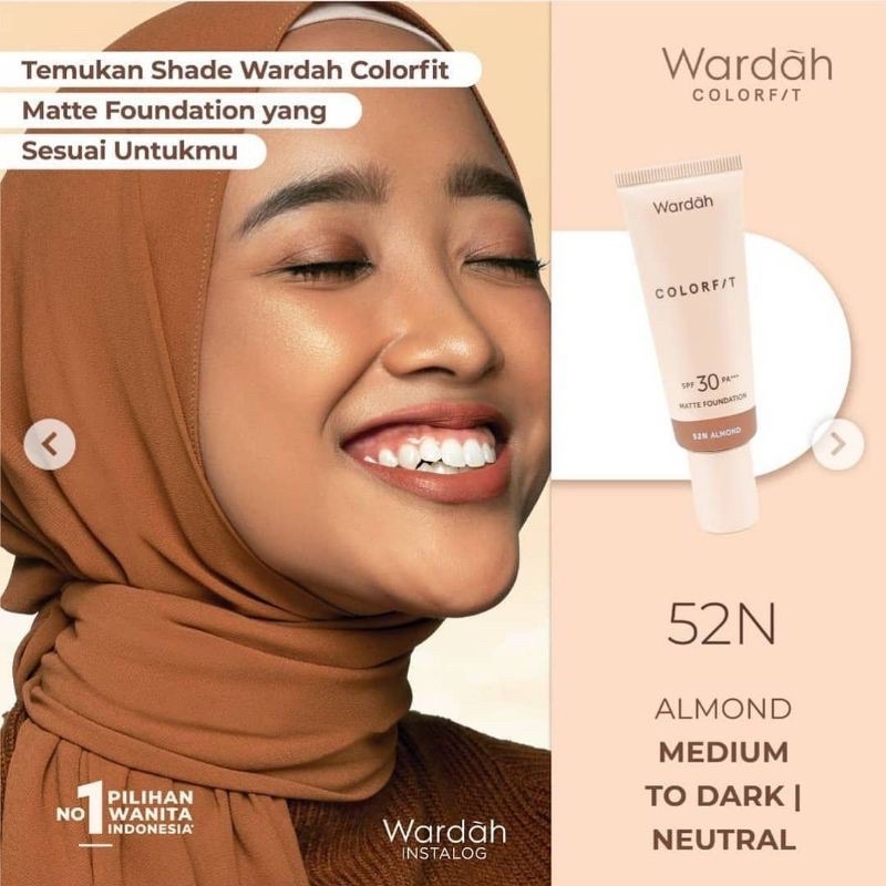 WARDAH COLORFIT MATTE FOUNDATION