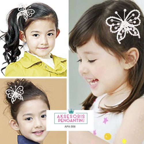 [PRODUK FAVORIT] SIRKAM RAMBUT HEADPIECE MAHKOTA ANAK AKSESORIS WEDDING APA006