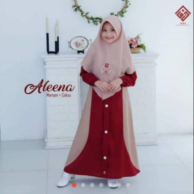 GAMIS ANAK SET HIJAB ALEENA TOYOBO