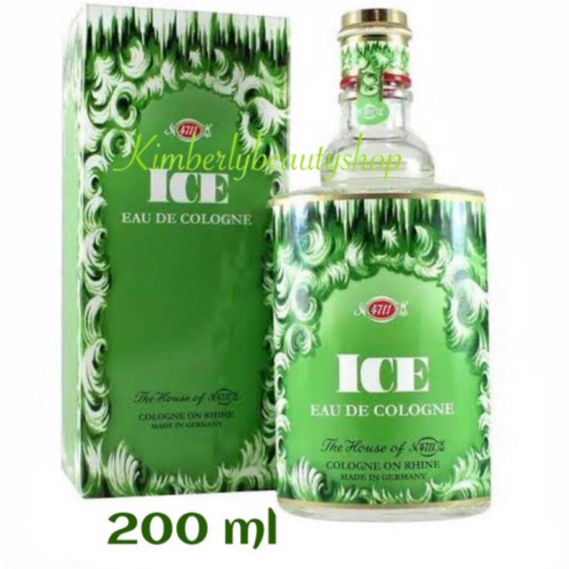 4711 ICE EAU DE COLOGNE ISI 200 ml ORIGINAL
