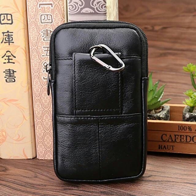 Hpo kulit cheer soul 2380 tinggi 17cm, 3 ruang, sarung hp, dompet hp, tempat hp