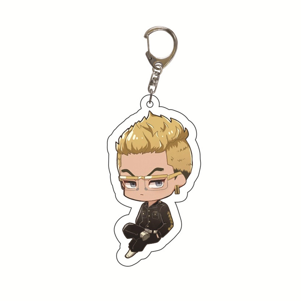 【COD Tangding】Anime Tokyo Revengers Acrylic Keychain Sano Manjirō Ken Ryuguji Hanagaki Takemichi Bag Pendant