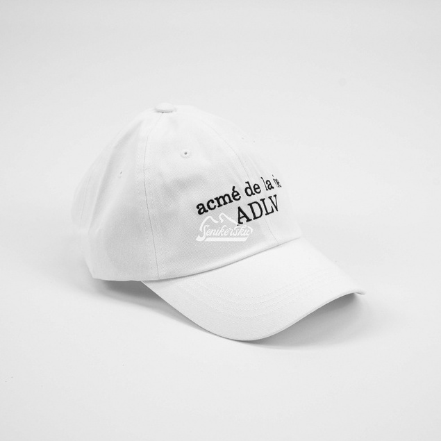 ADLV Basic Logo Cap White