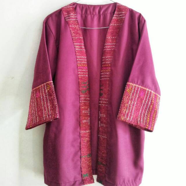 Outer Ulos / Blazer Ulos / Luaran Ulos / Cardigan Ulos