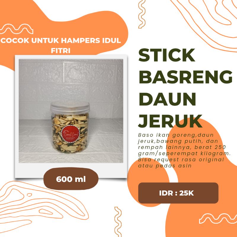 

Stick basreng daun jeruk