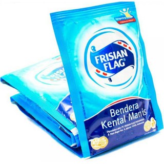 Frisian Flag Susu Kental Manis Putih Sachet isi 6 Pcs