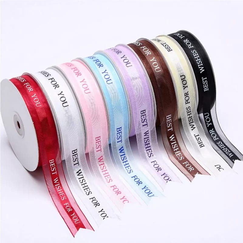 

5Meter-Pita Satin Premium Kado Pita Hias Kue Hampers Best Wishes