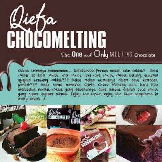 Chochomelting &quot;Cake Lumer Coklat