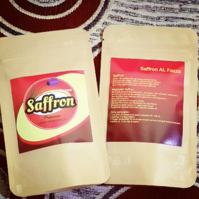 

Saffron Iran Kwalitas Premium Super Negin