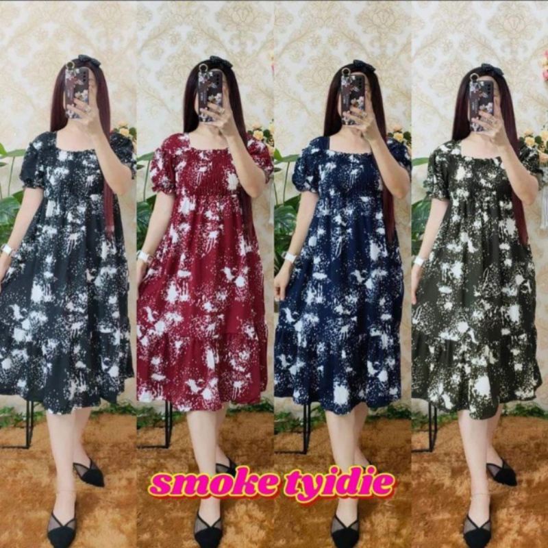 BISA COD/DRESS VOXY SMOKE/DRESS VOXY