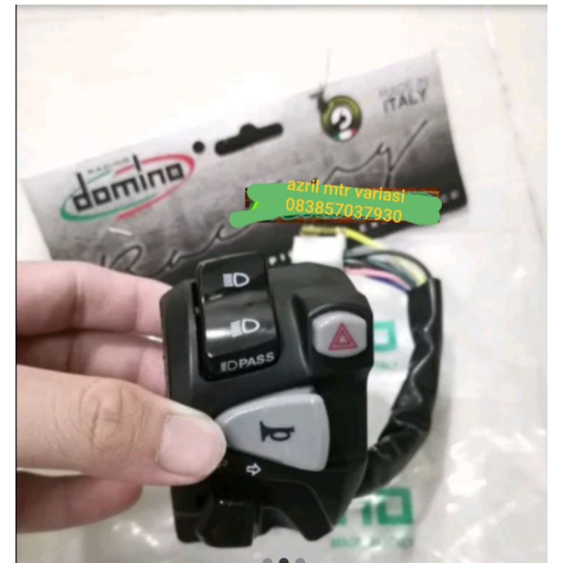 Holder Saklar Kiri Domino Universal/Holder Variasi Murah/Saklar Universal Semua motor