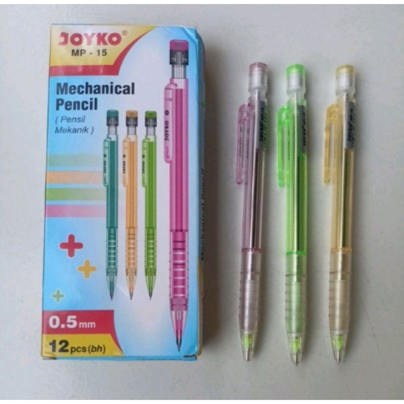 

Pensil / Pencil Mekanik Joyko MP-15 0.5mm (12pcs)