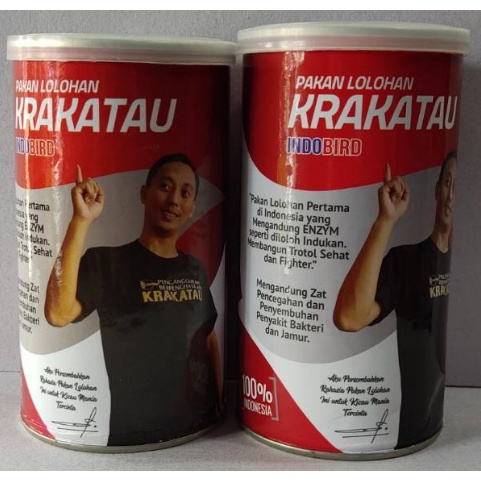 Pakan lolohan krakatau pakan lolohan murai yang mengandung enzym