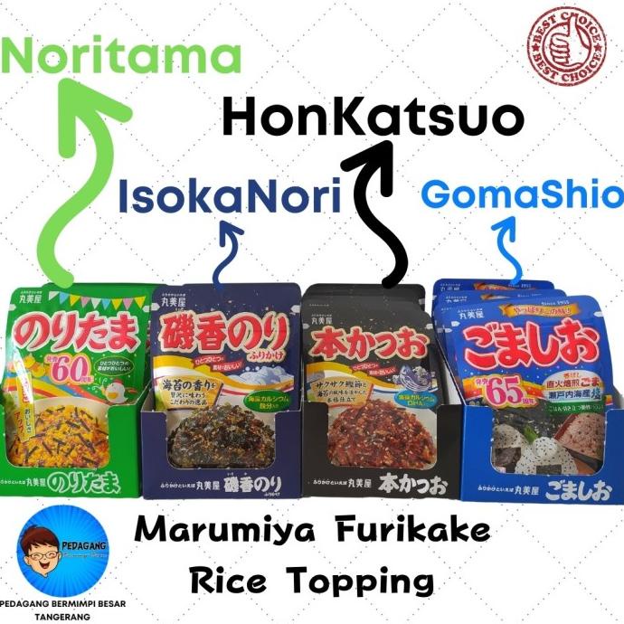 

Diskon Marumiya Furikake Rice Topping / Abon Tabur JEPANG ORIGINAL (NON MSG) Diskon