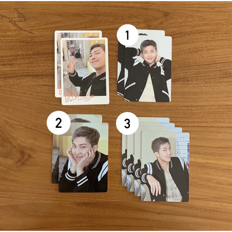 READY SHARING BTS PERMISSION TO DANCE PTD CONCERT MERCH MPC MINI PHOTOCARD RM JIN SUGA JHOPE JIMIN V