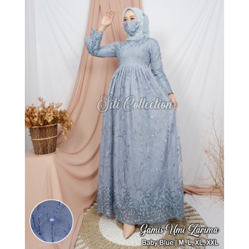 PRODUK ORIGINAL GAMIS PESTA TERBARU//GAMIS YUMNA//GAMIS TULLE MODERN//FASHION WANITA