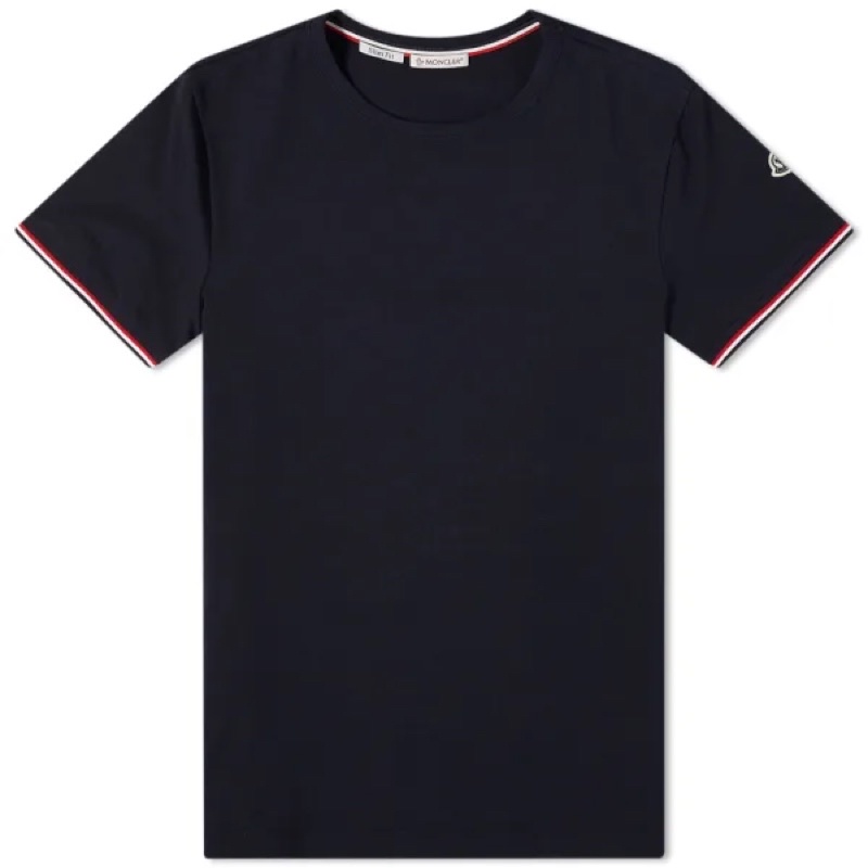 authentic moncler maglia t-shirt tipped