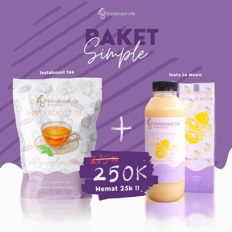 AGEN RESMI INSTABOOSTLIFE BY AYU SUGENG Paket Simple Instaboost