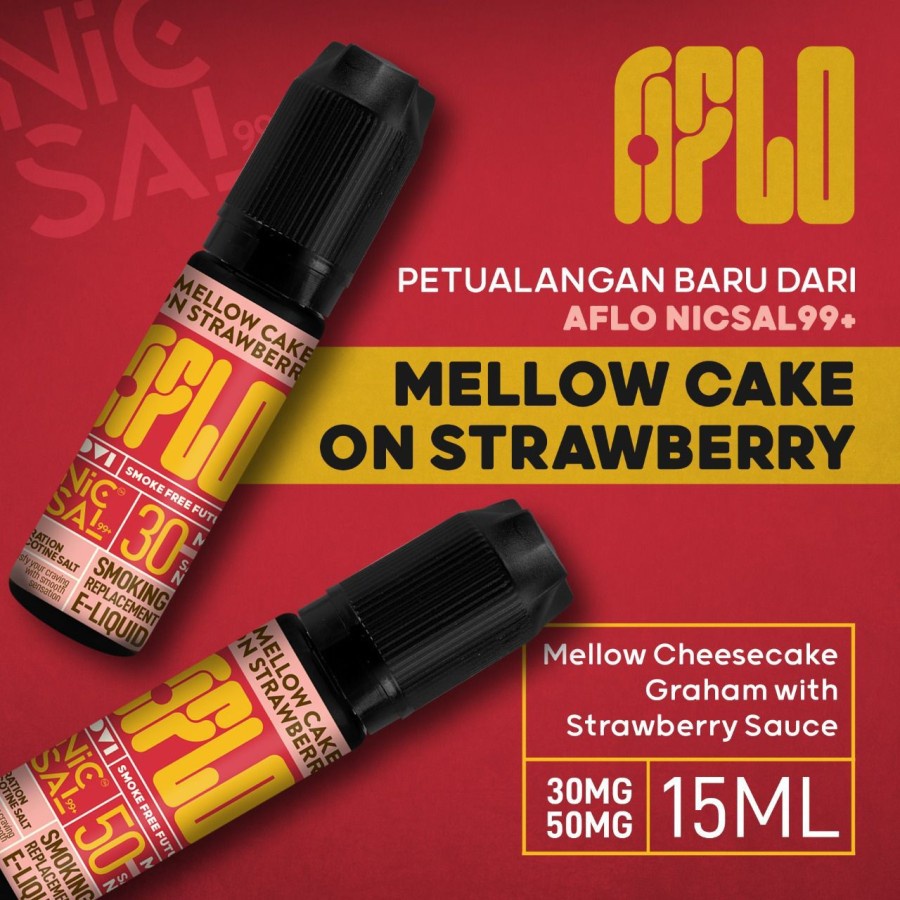 LIQUID SALT NIC MOVI NICSAL99+ AFLO SALTNIC MELLOW AUTHENTIC BY MOVI